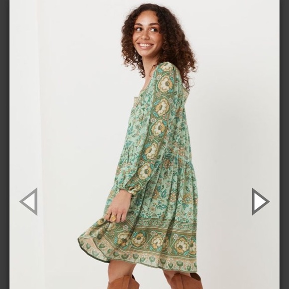 Spell Folk Song Tunic Sage - Picture 5 of 16